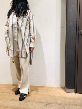 岡田さん（レディース・160cm）の夏コーディネート