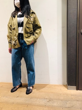 岡田さん(レディース・160cm)の夏コーディネート