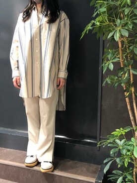 岡田さん（レディース・160cm）の夏コーディネート