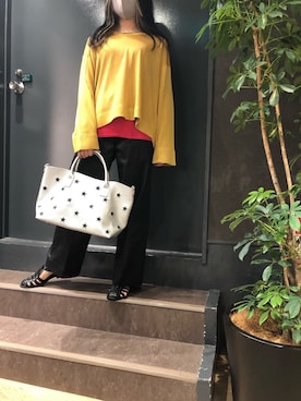 岡田さん（レディース・160cm）の夏コーディネート