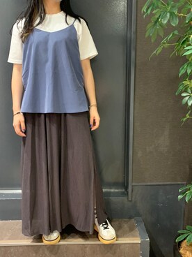 岡田さん（レディース・160cm）の夏コーディネート