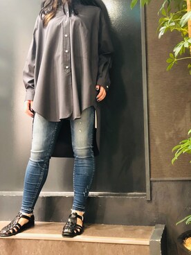 岡田さん（レディース・160cm）の夏コーディネート