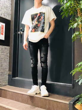 岡田さん（メンズ・172cm）の夏コーディネート