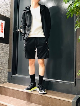 岡田さん(メンズ・172cm)の夏コーディネート