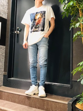 岡田さん（メンズ・172cm）の夏コーディネート