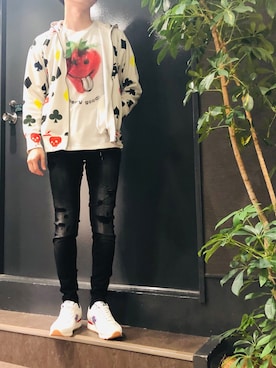 岡田さん(メンズ・172cm)の夏コーディネート