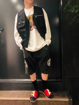 岡田さん（メンズ・172cm）の夏コーディネート