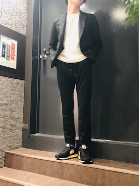 岡田さん(メンズ・172cm)の夏コーディネート