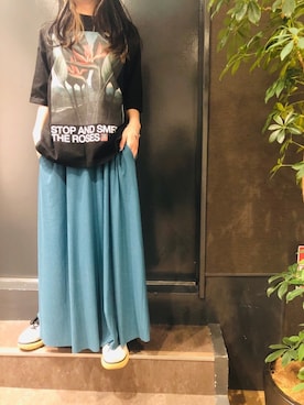 岡田さん(レディース・160cm)の夏コーディネート