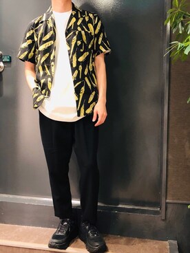 岡田さん（メンズ・172cm）の夏コーディネート