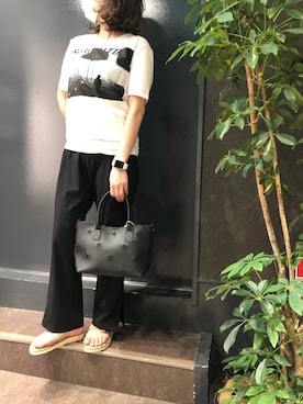 岡田さん（レディース・160cm）の夏コーディネート