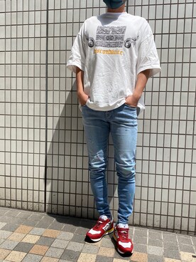 岡田さん（メンズ・172cm）の夏コーディネート