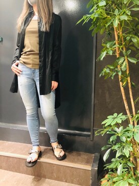 岡田さん（レディース・160cm）の夏コーディネート