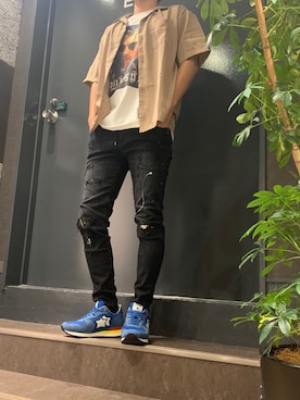 岡田さん(メンズ・172cm)の秋コーディネート