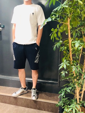 「ラメスニーカー」｜岡田さん（メンズ・172cm）の秋コーディネート