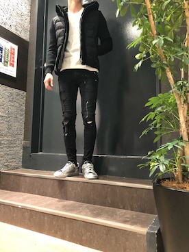 岡田さん(メンズ・172cm)の秋コーディネート