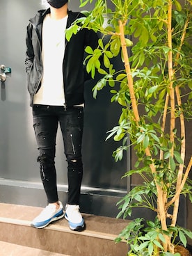 岡田さん(メンズ・172cm)の秋コーディネート