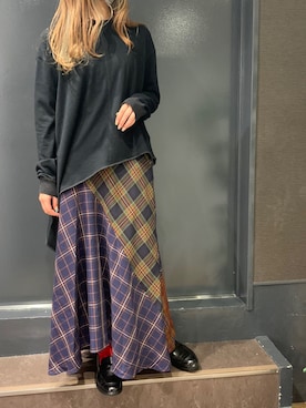 岡田さん（レディース・160cm）の秋コーディネート