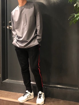 岡田さん(メンズ・172cm)の秋コーディネート