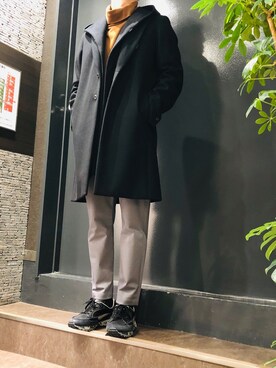 岡田さん（メンズ・172cm）の秋コーディネート