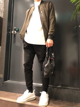 岡田さん（メンズ・172cm）の冬コーディネート