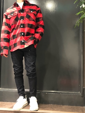 岡田さん（メンズ・172cm）の冬コーディネート