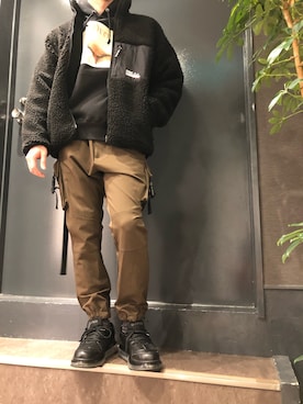 岡田さん(メンズ・172cm)の冬コーディネート