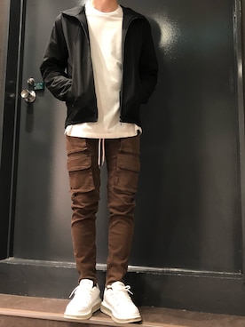 岡田さん(メンズ・172cm)の冬コーディネート