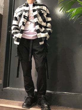 岡田さん（メンズ・172cm）の冬コーディネート