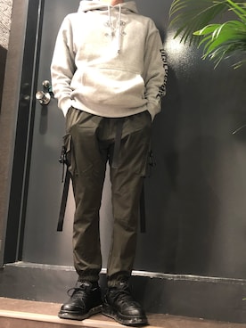 岡田さん（メンズ・172cm）の冬コーディネート