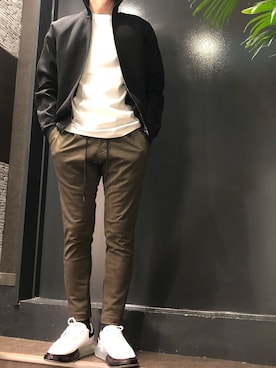 岡田さん(メンズ・172cm)の春コーディネート