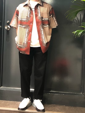 岡田さん（メンズ・172cm）の春コーディネート