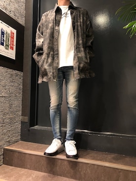 岡田さん（メンズ・172cm）の春コーディネート