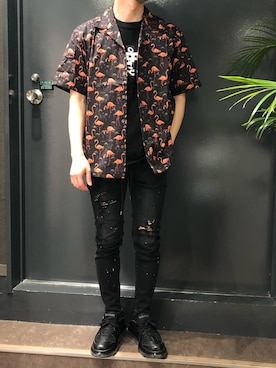 岡田さん（メンズ・172cm）の春コーディネート