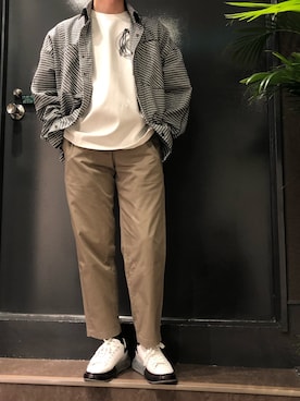 岡田さん（メンズ・172cm）の春コーディネート