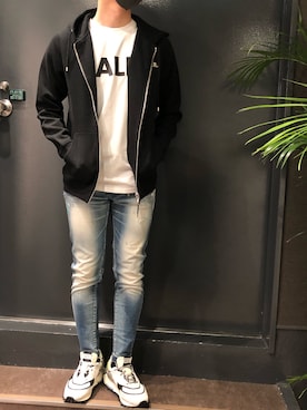 岡田さん（メンズ・172cm）の春コーディネート