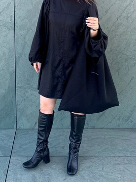 「ラブアンドピース2020」｜「アイテム（チュニック）」を使った、aoiさん（レディース・154cm）の秋コーディネート