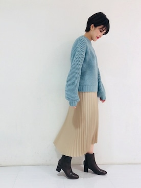 あんずさん（レディース・162cm）の冬コーディネート