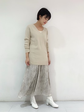 あんずさん（レディース・162cm）の秋コーディネート