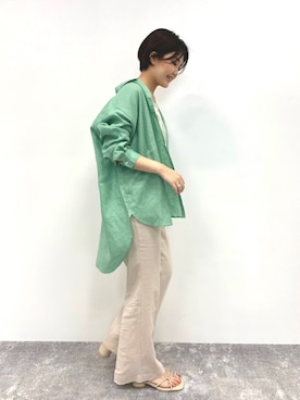 あんずさん（レディース・162cm）の夏コーディネート