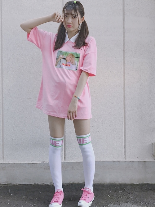 春奈桃佳 Lipserviceのtシャツ カットソーを使ったコーディネート Wear
