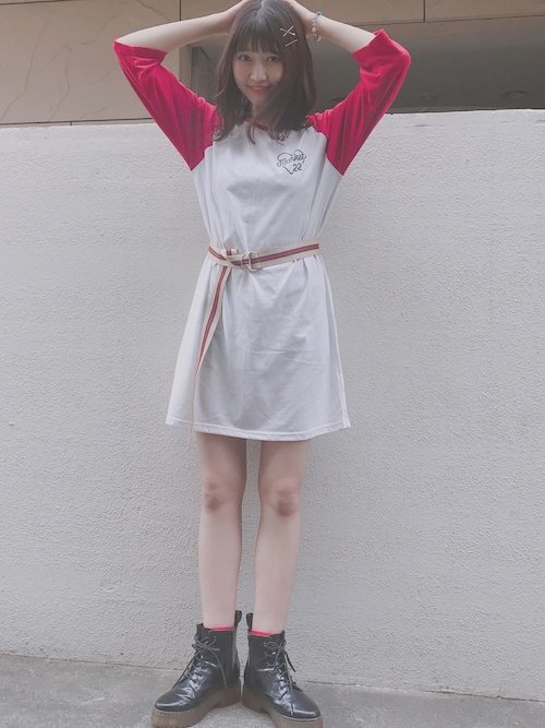 春奈桃佳 ワンピースを使ったコーディネート Wear