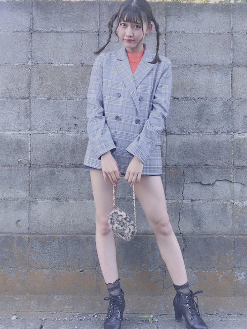 春奈桃佳 Guのテーラードジャケットを使ったコーディネート Wear