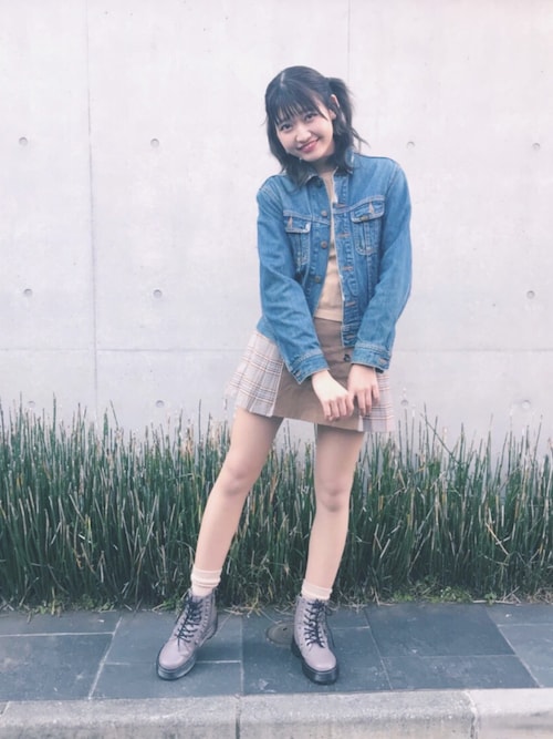 春奈桃佳 Lee的牛仔外套搭配 Wear