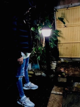 「アイテム（ダウンジャケット/コート）」を使った、Kさん（メンズ・182cm・10代）の冬コーディネート