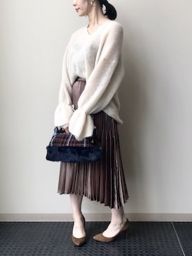 nano・universe lady's webeditorさん（レディース・158cm）の秋コーディネート