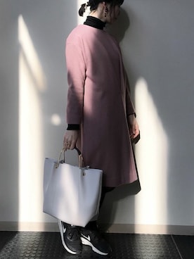 「ウールジャージー」｜nano・universe lady's webeditorさん（レディース・158cm）の冬コーディネート