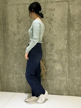 「NANO universe（ナノユニバース）のアイテム（モッズコート）」を使った、nano・universe lady's webeditorさん（レディース・158cm）の冬コーディネート