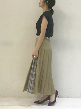 nano・universe lady's webeditorさん（レディース・158cm）の春コーディネート