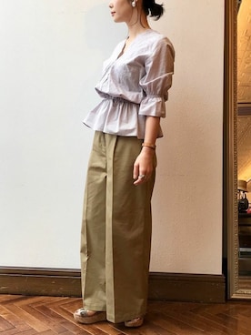 nano・universe lady's webeditorさん(レディース・158cm)の春コーディネート